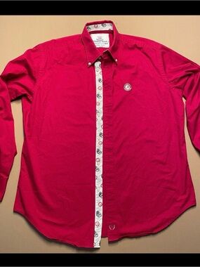 Alabama Crimson Tide - Thomas Dean Red Button-Down Shirt